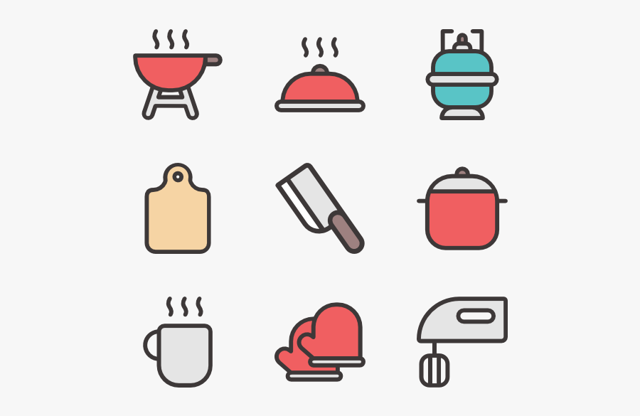 Kitchen - Kitchen Icon Background Png, Transparent Clipart