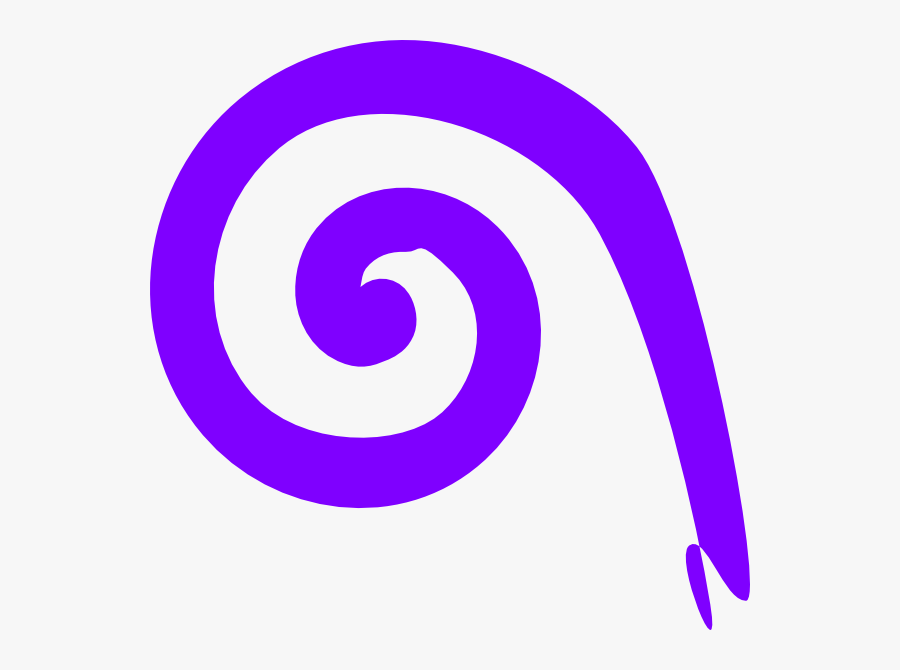 Lines Clipart Spiral - Purple Spiral Clipart Png, Transparent Clipart