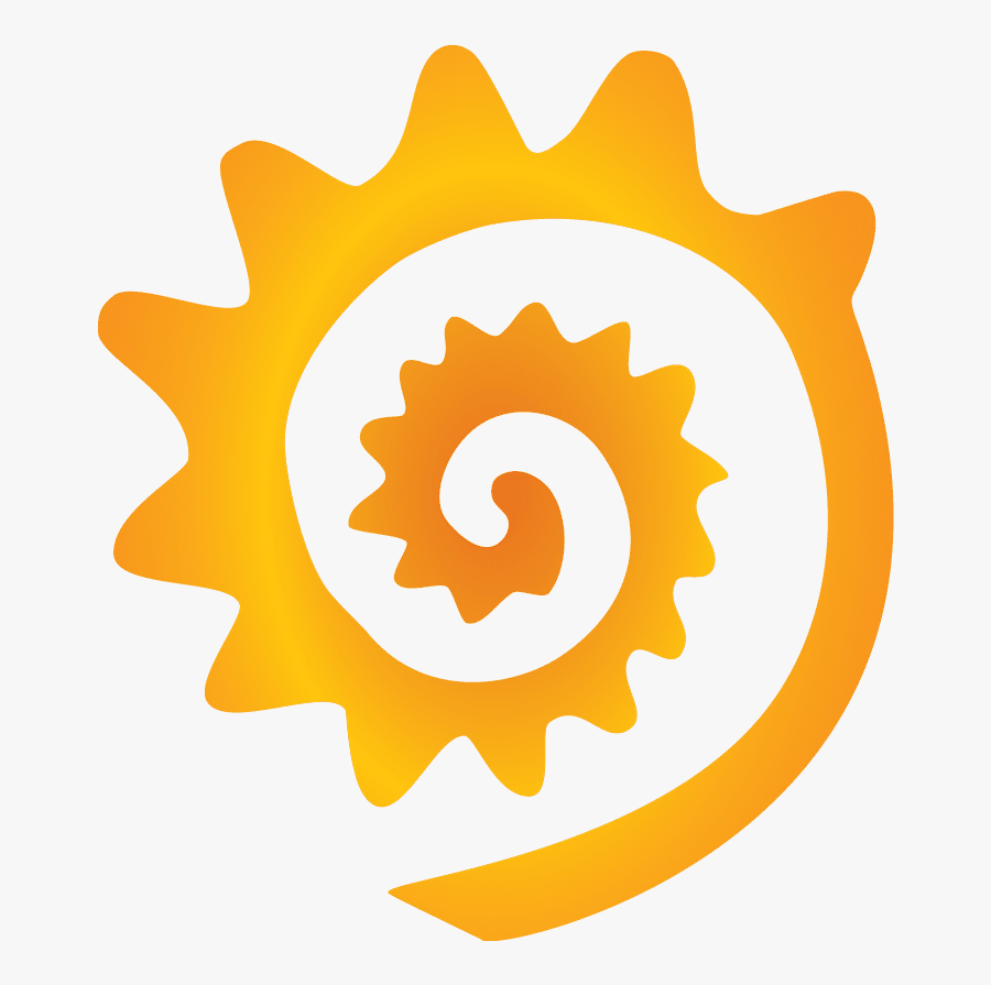 Gold Spiral Favicon2 - Circle, Transparent Clipart