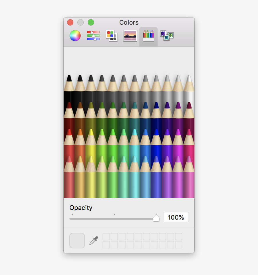 Colored Pencil Tab Of The Color Palette In Omnigraffle - If Opposite Angles Are Congruent Then, Transparent Clipart