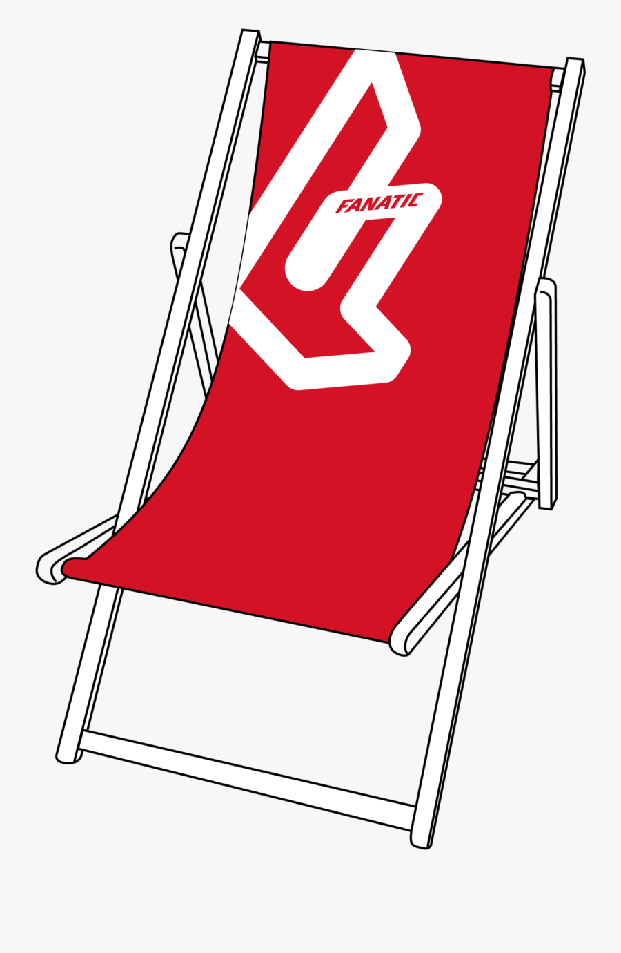Fanatic Beach Chair, Transparent Clipart
