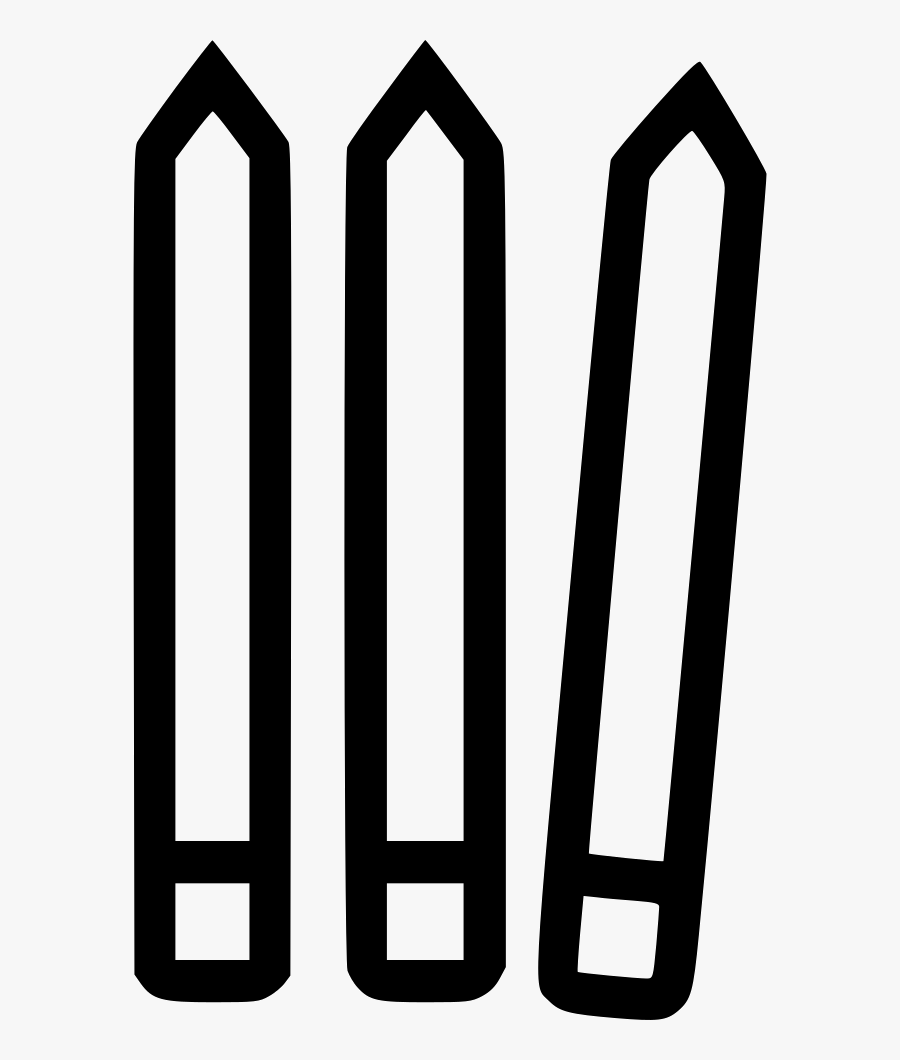 Pencils, Transparent Clipart