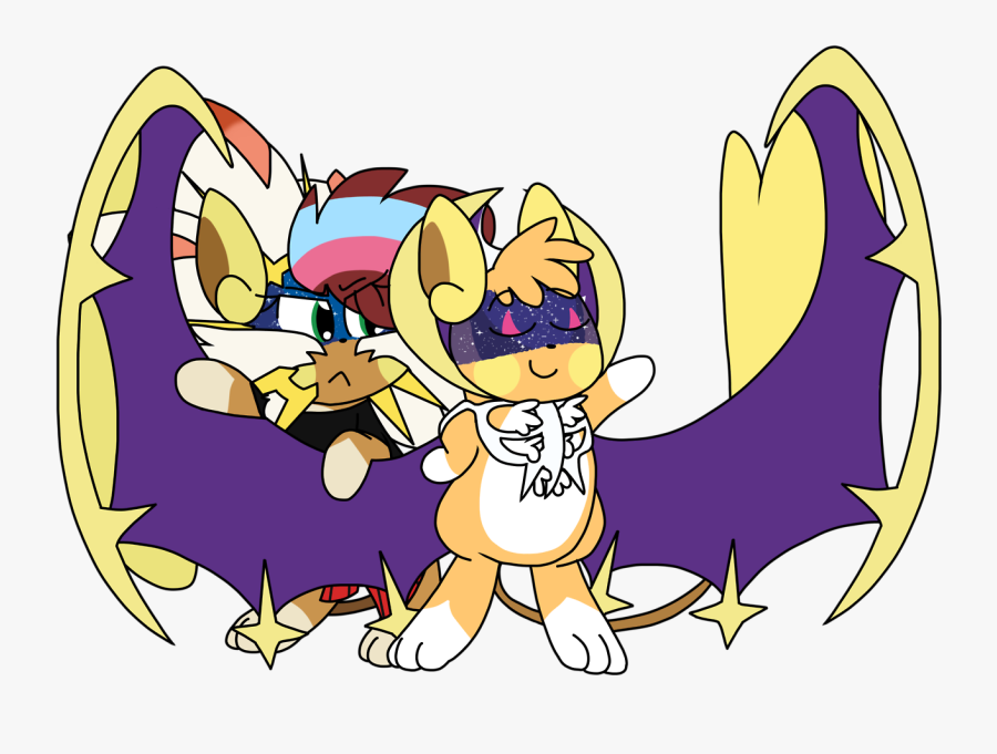 Solgaleo X Lunala Comic, Transparent Clipart