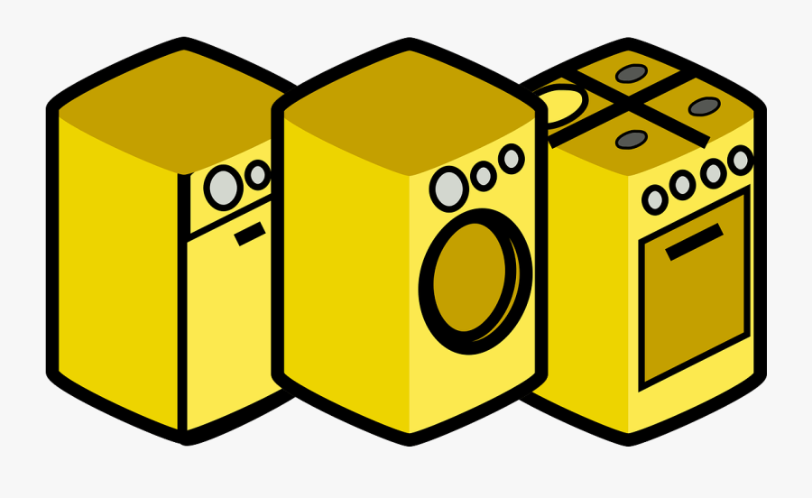 Appliances - Washing Machine Clip Art, Transparent Clipart