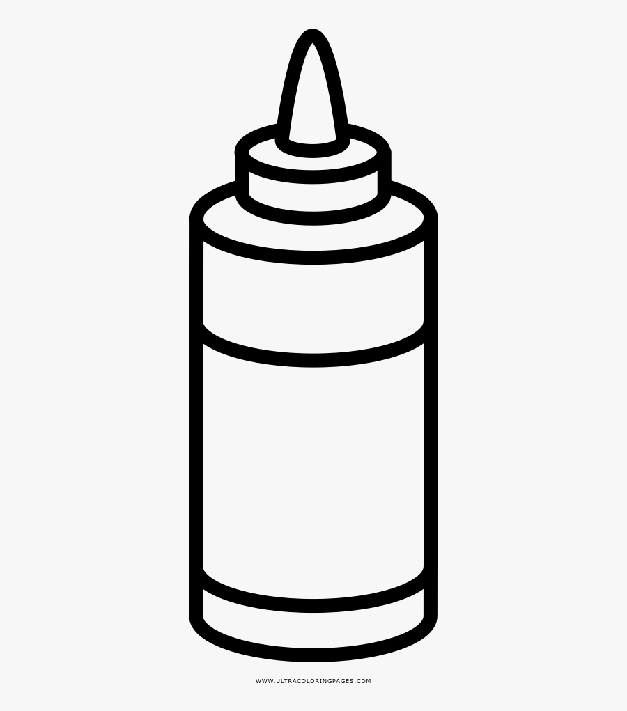 Download Glue Bottle Page Coloring Pages