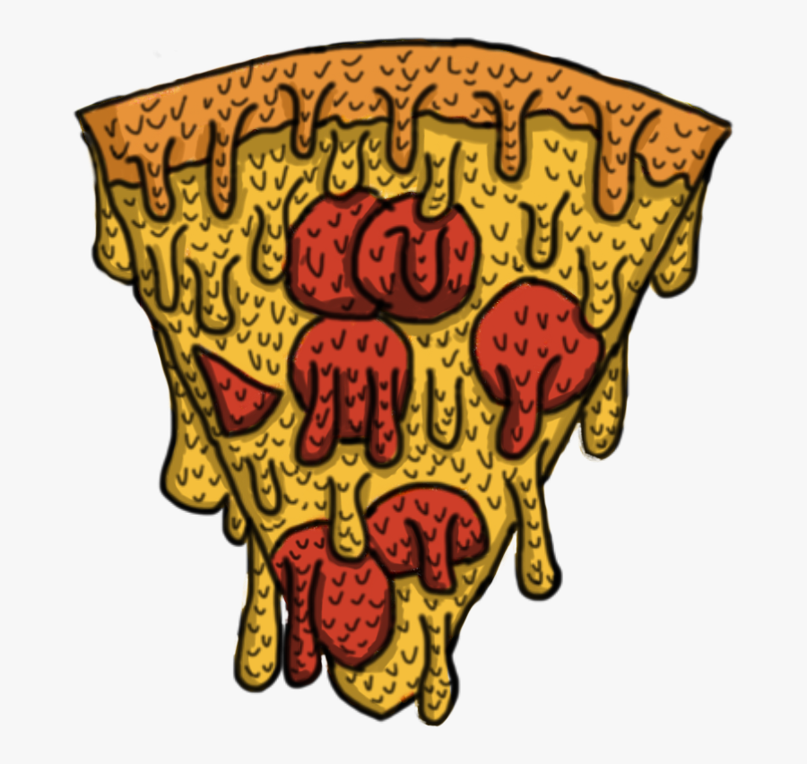 Transparent Grime Png - Pizza Grime Art, Transparent Clipart