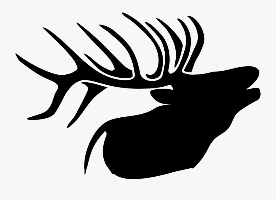 Elk Deer Drawing Clip Art - Bull Elk Clip Art, Transparent Clipart