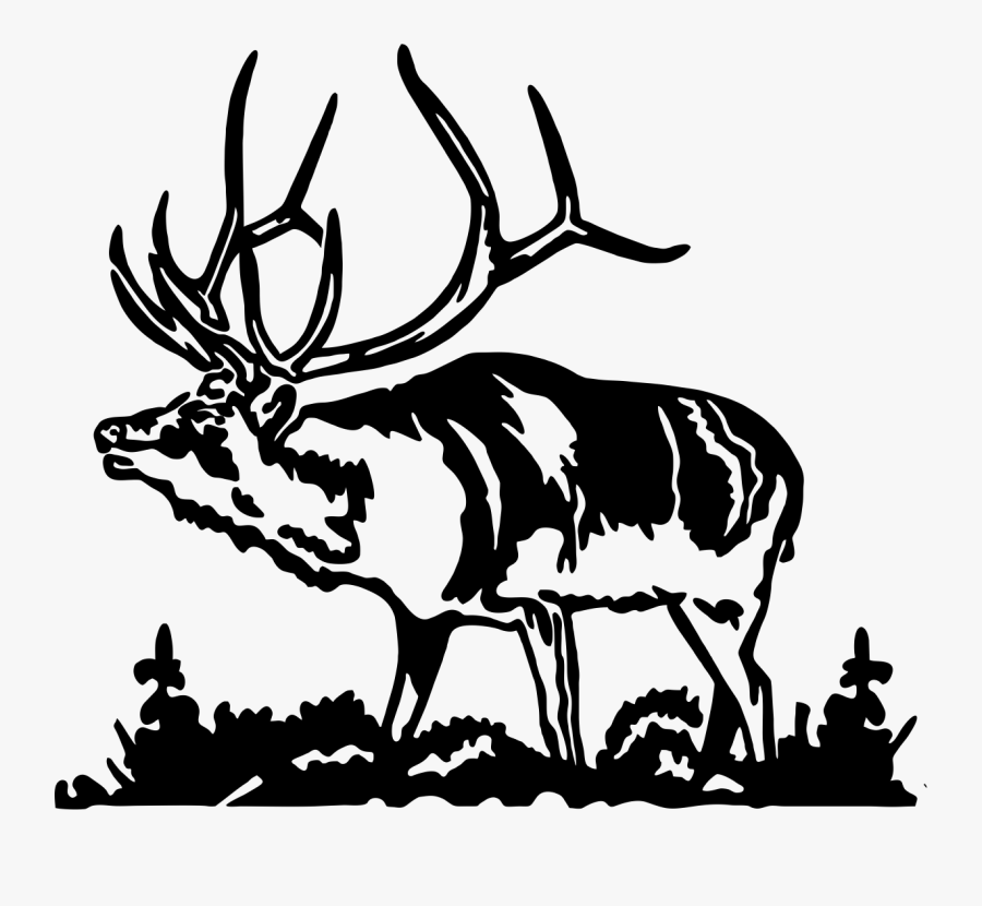 Elk Clip Art - Elk, Transparent Clipart