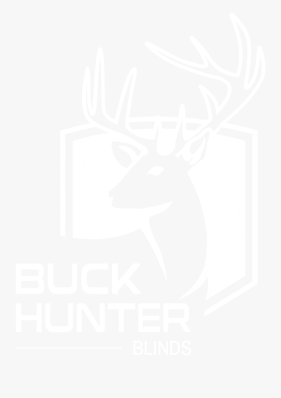 Buck Hunter Blinds Just - Design, Transparent Clipart