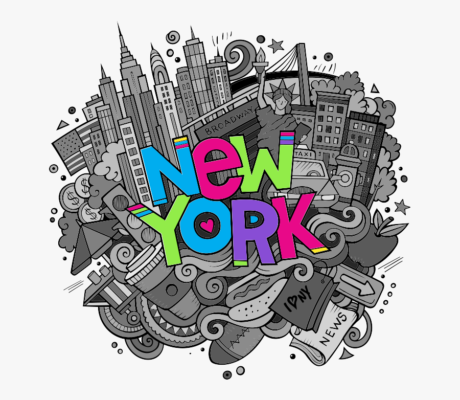Imagenes De New York En Caricatura, Transparent Clipart