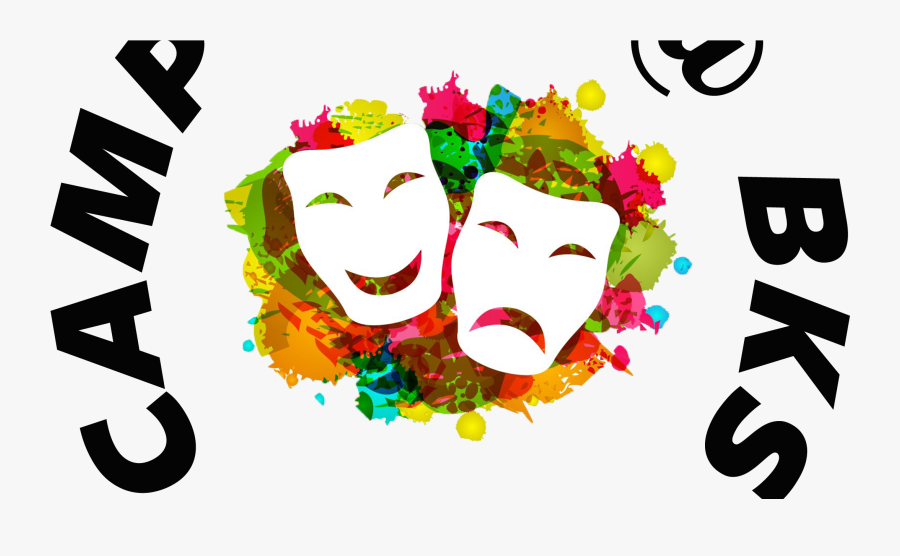 Happy And Sad Masks Carnival, Transparent Clipart