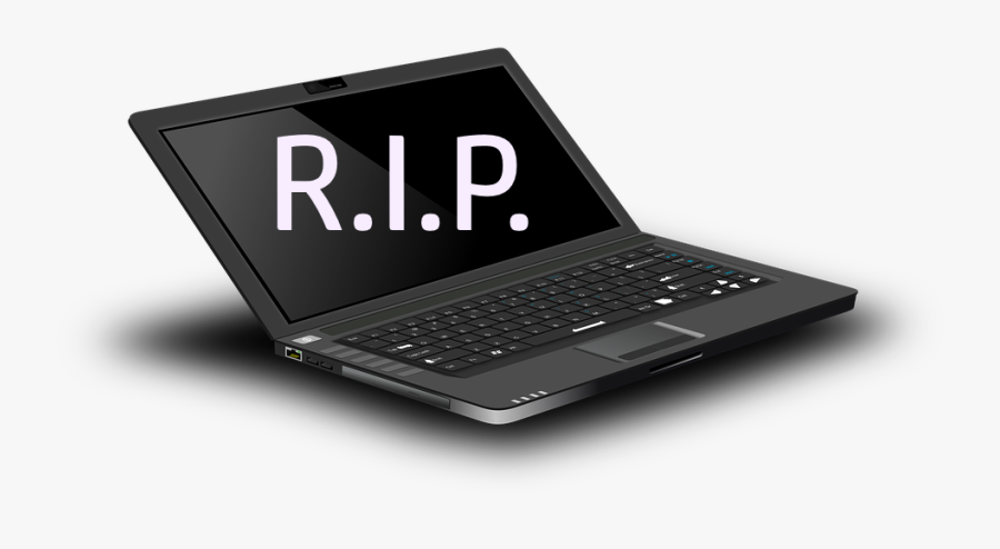 Transparent Laptop Vector Png - Windows 10 Black Computer, Transparent Clipart
