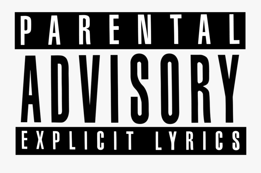 Clip Art Explicit Content Warning - Spotify Playlist Cover Rap, Transparent Clipart