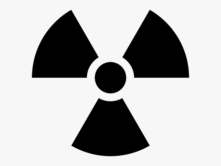 Radiation Warning Symbol2 - Radiation Svg, Transparent Clipart