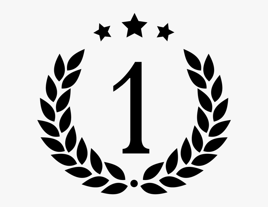 Transparent Batman Clip Art - Laurel Wreath Clip Art, Transparent Clipart