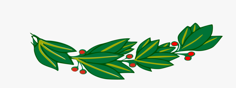 Laurel Branch - Coat Of Arms Wreath Clipart, Transparent Clipart