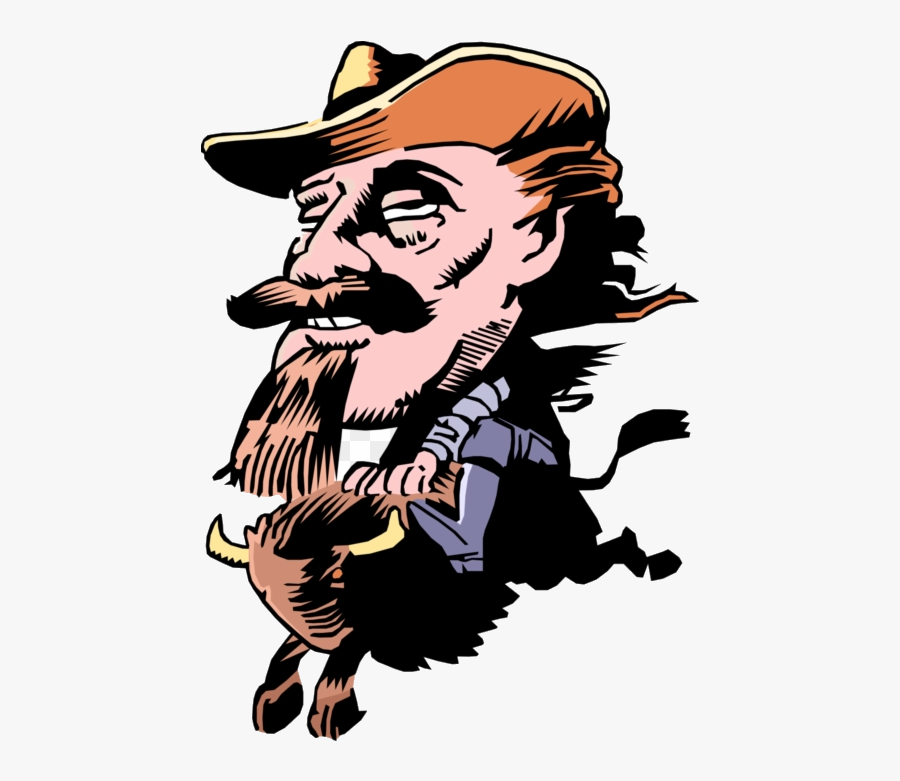 Bill Buffalo Clipart Cartoon Transparent Png - Buffalo Bill Cartoon, Transparent Clipart