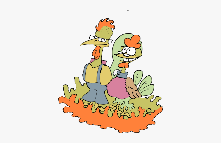 Clip Art Duck Chicken Fingers Transprent - Cartoon, Transparent Clipart