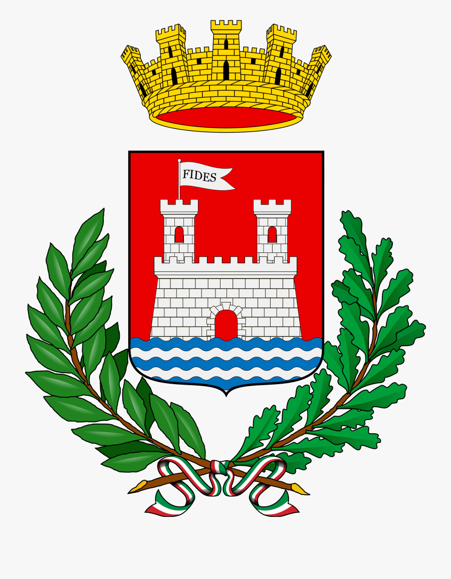 Coat Of Arms Of Livorno - Laurel Coat Of Arms, Transparent Clipart