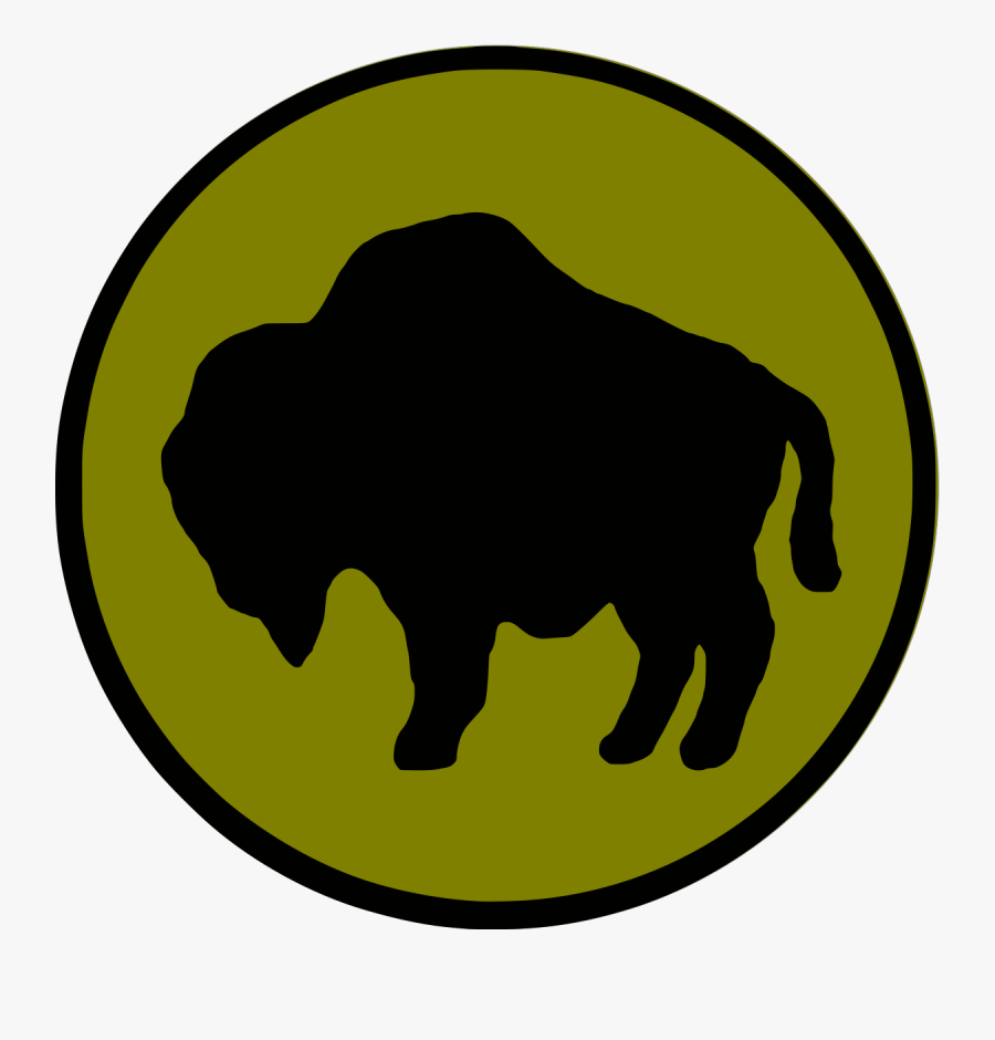 92nd Infantry Division Patch, Transparent Clipart
