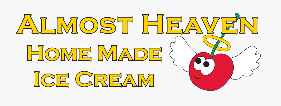 Almost Heaven Home Made Ice Cream, Transparent Clipart