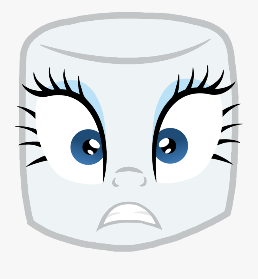 Rarity Applejack Face White Facial Expression Nose - Marfhmallow Eye Clip Art, Transparent Clipart