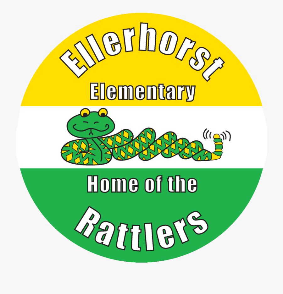 Ellerhorst Elementary School Logo, Transparent Clipart