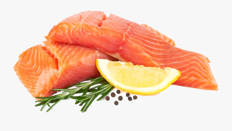 Transparent Salmon Clipart - Fresh Meats And Seafood Png, Transparent Clipart