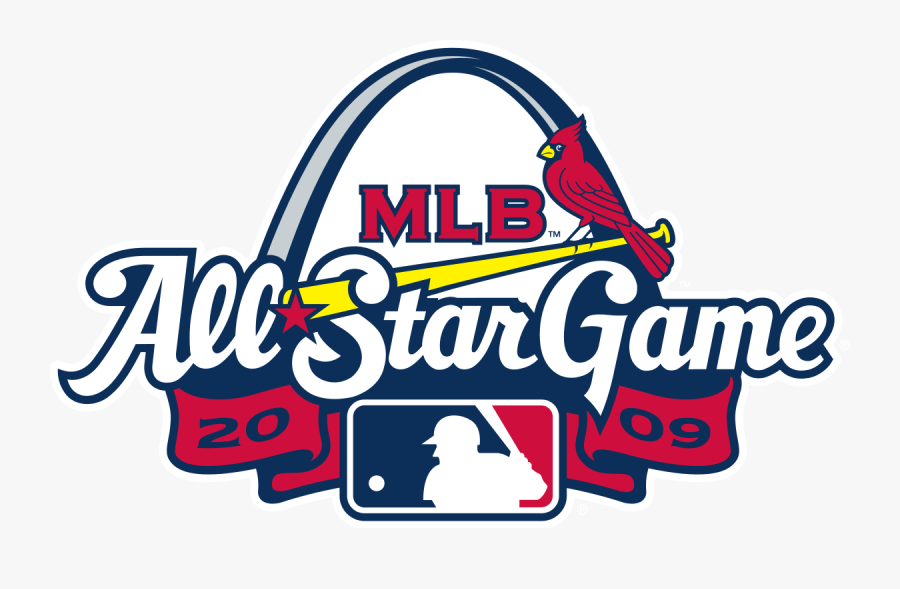 Free Baseball Attention Getter Clipart - 2009 Mlb All Star Game Logo, Transparent Clipart