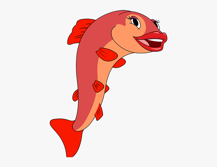 Sally Small - Sally Salmon, Transparent Clipart