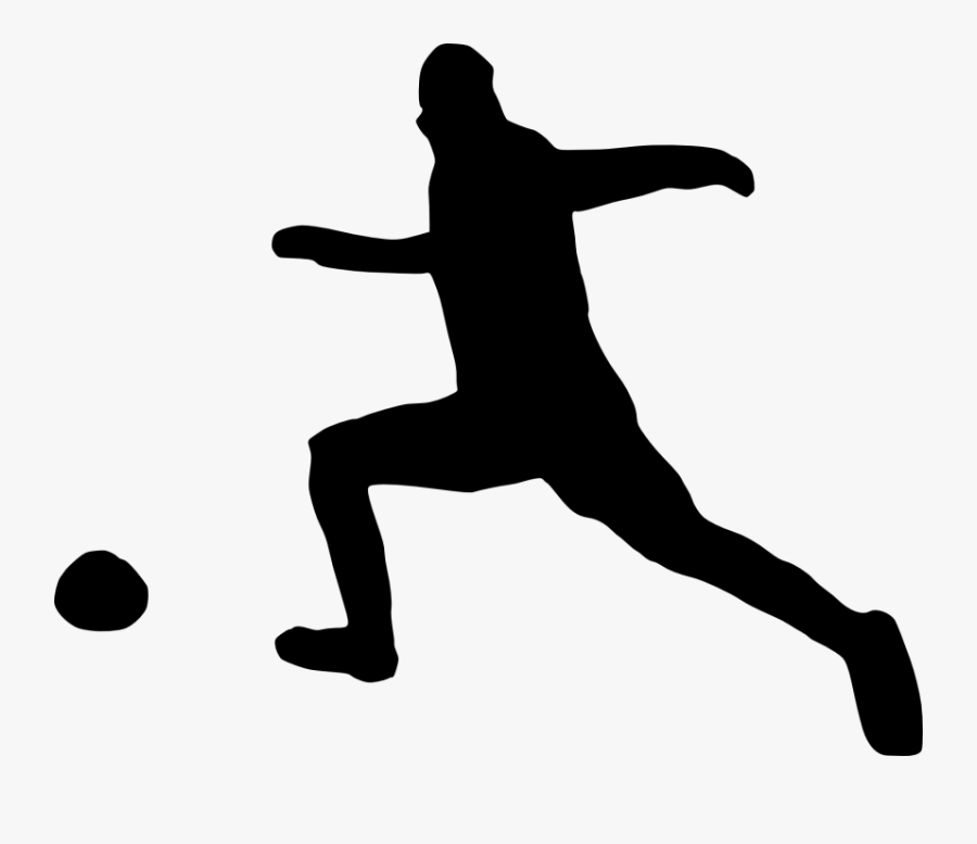 Silhouette Football Player Clip Art - Portable Network Graphics, Transparent Clipart