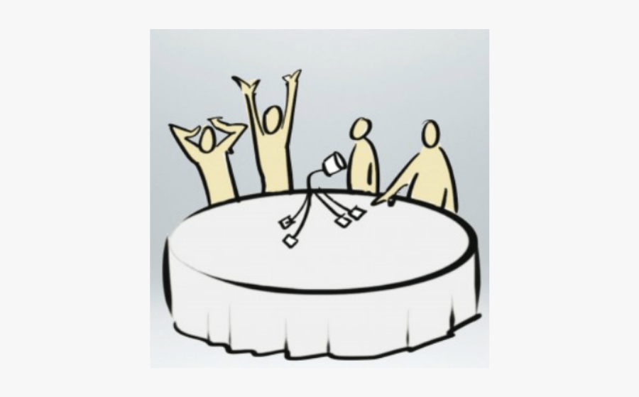 Marshmallow Challenge Ta Da, Transparent Clipart