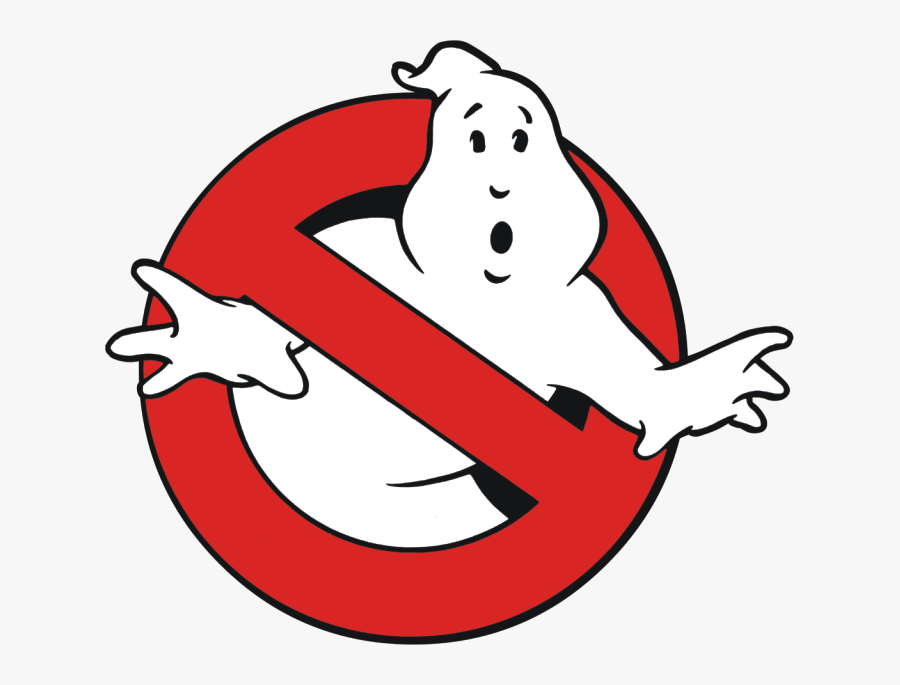 Ghost Buster Logo, Transparent Clipart