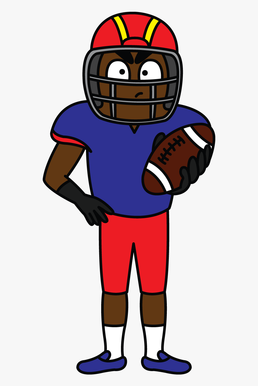 Drawissimo Kids How To Draw - Easy Drawing Football Players, Transparent Clipart