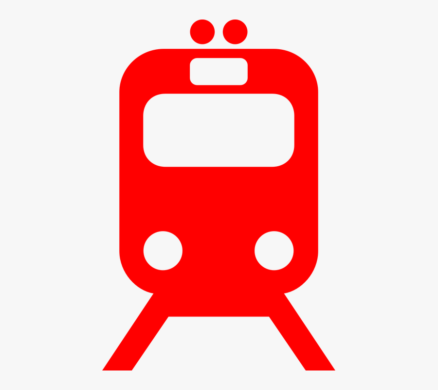 Train, Underground, Attention, Sign, Pictogram, Traffic - Rail Transport, Transparent Clipart
