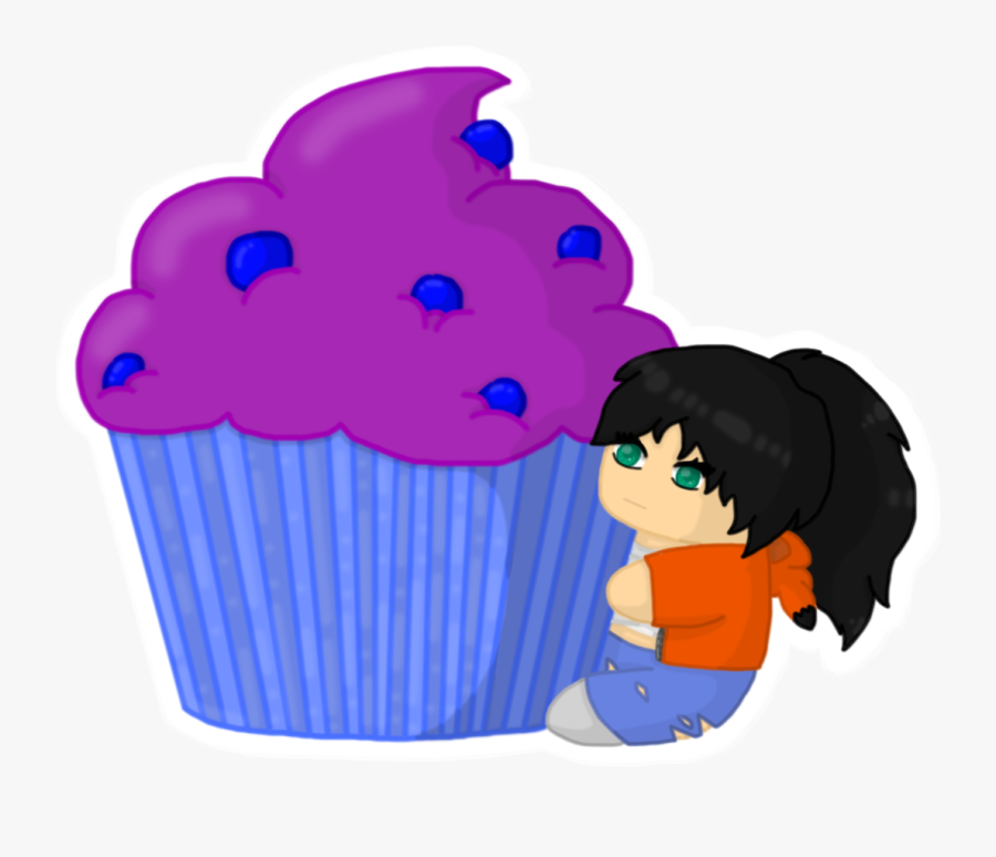 Muffin Hug - Cartoon, Transparent Clipart