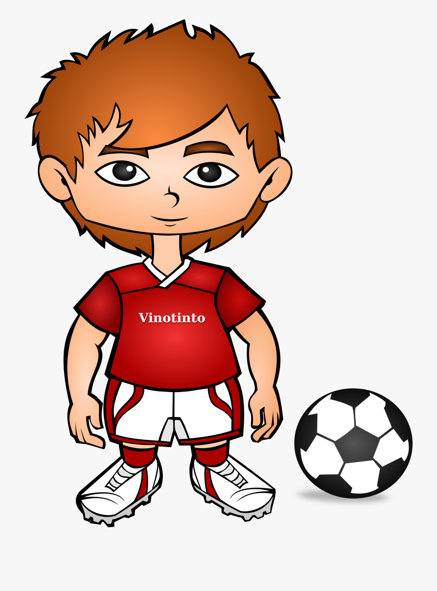 Transparent Soccer Ball Vector Png - Clipart Soccer Player, Transparent Clipart