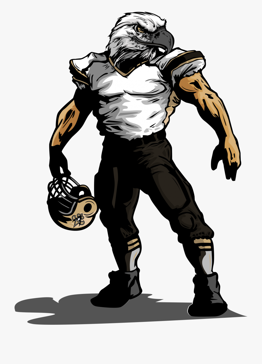 Football Jpg Freeuse Stock - Ugly Eagles, Transparent Clipart