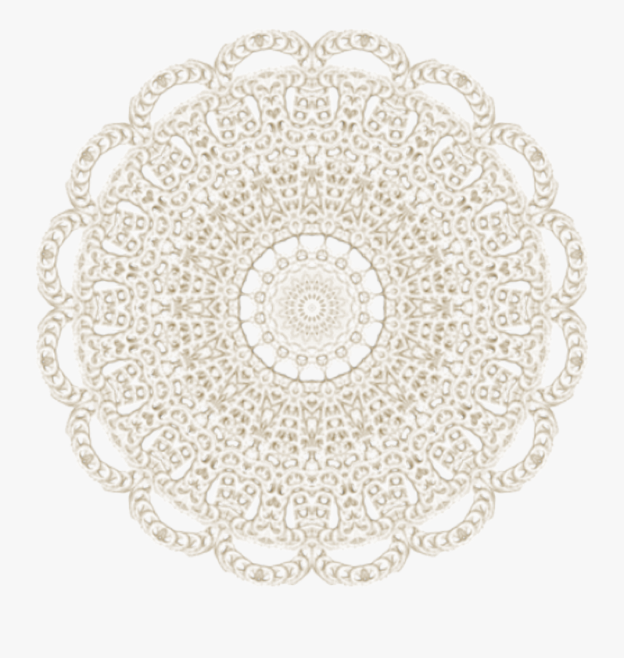 Graphic Freeuse Scrapbooking Crochet Craft Clip Art - Doily Png Transparent, Transparent Clipart