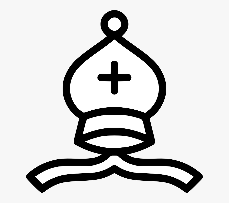 Chess Bishop Png, Transparent Clipart