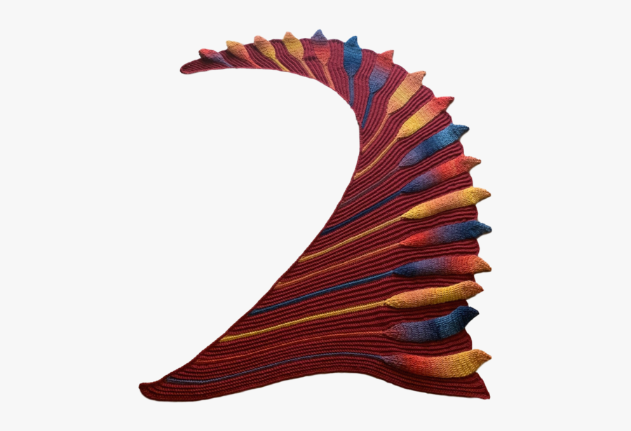 Feather Shawl Crochet, Transparent Clipart