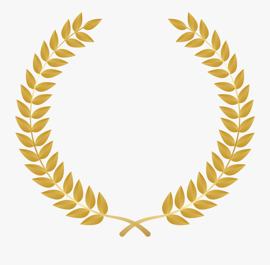 Star Laurel Wreath Clipart, Transparent Clipart