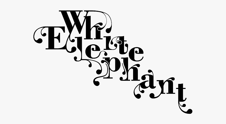 Download White Elephant Transparent Png For Designing - Portable Network Graphics, Transparent Clipart
