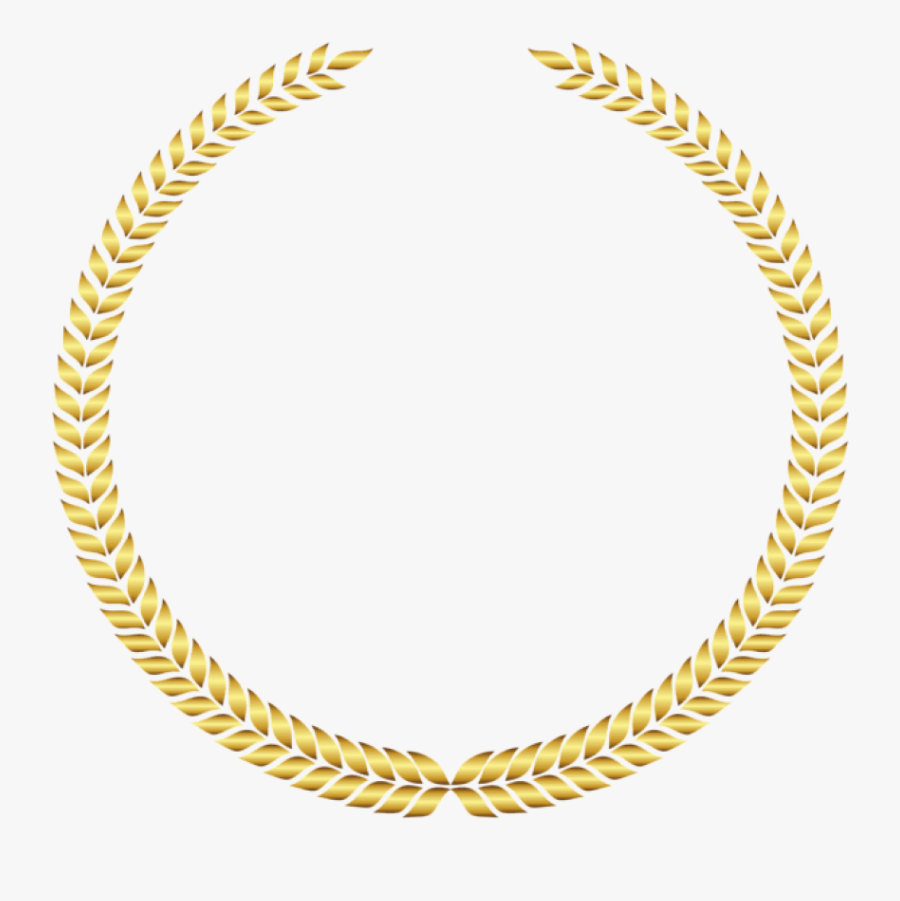 Free Png Download Laurel Wreath Transparent Clipart - Golden Round Frame Png, Transparent Clipart