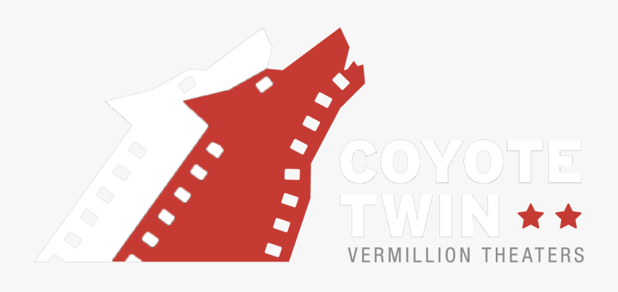 Coyote Twin Theater Logo, Transparent Clipart