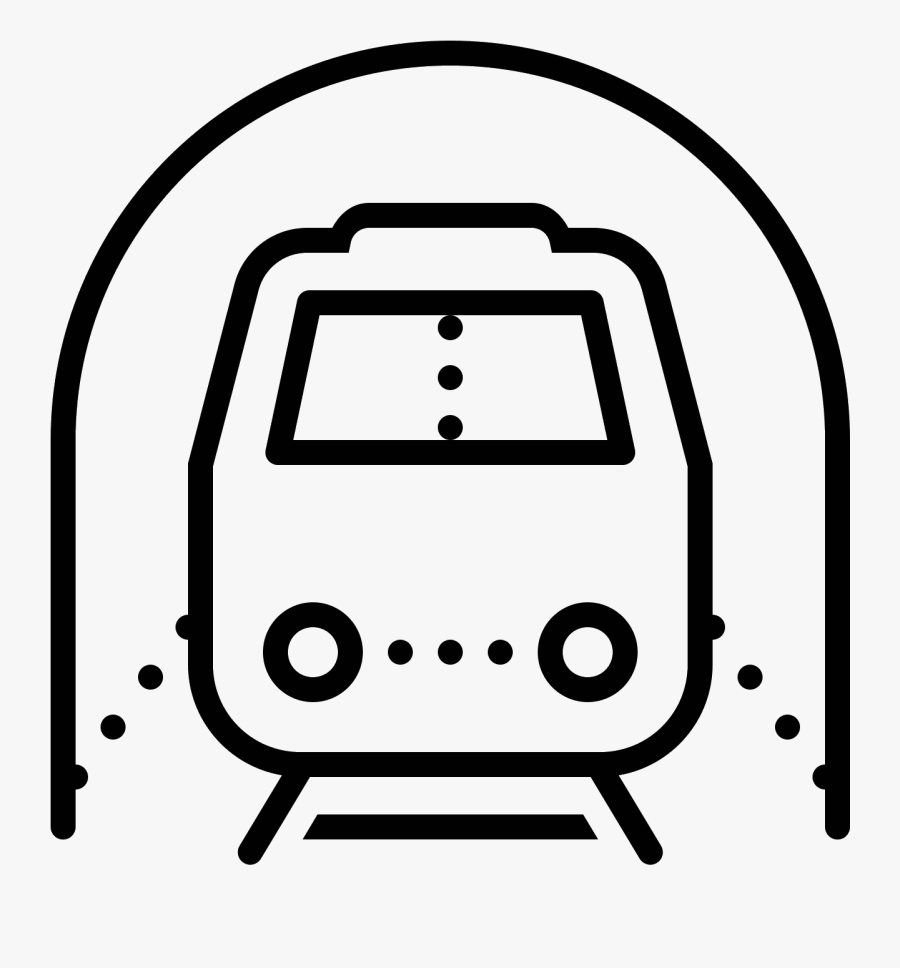 It"s An Icon For A Subway Train - U Bahn Clipart, Transparent Clipart
