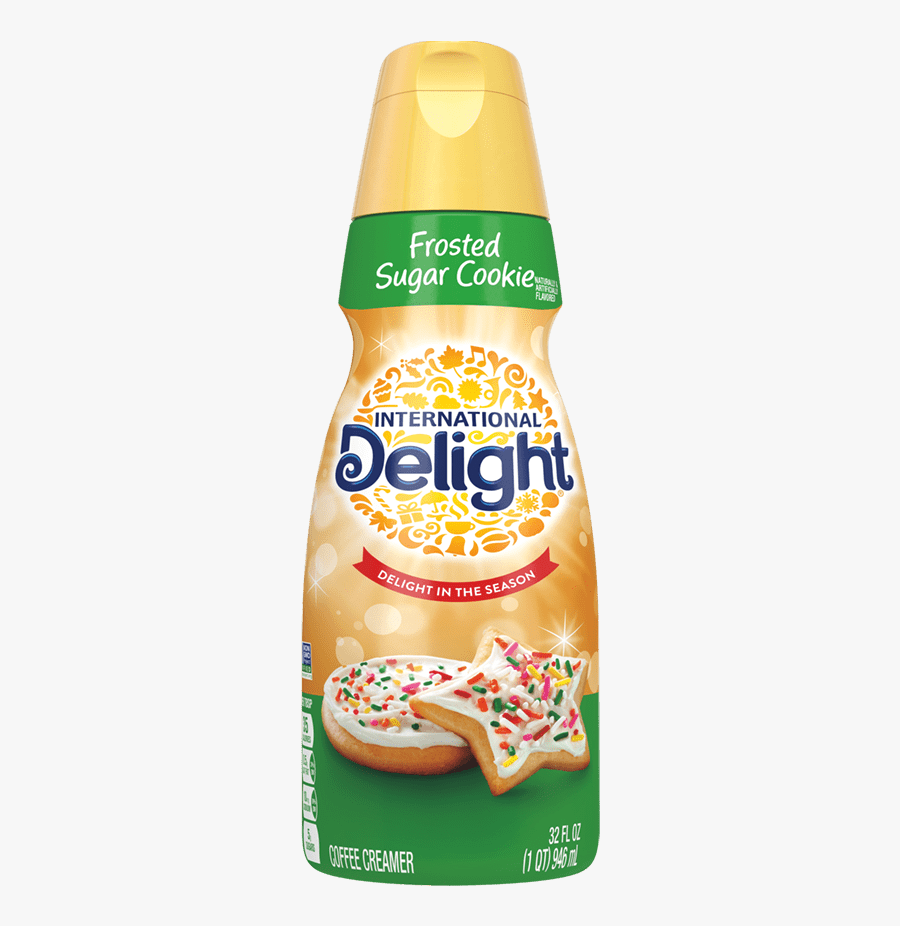 Frosted Sugar Cookie Coffee Creamer - International Delight Sugar Cookie Coffee Creamer, Transparent Clipart