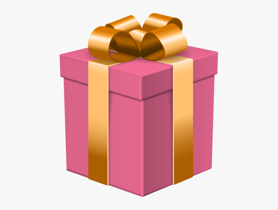 Gift Pink Transparent Clip - Gift Box Red Png, Transparent Clipart