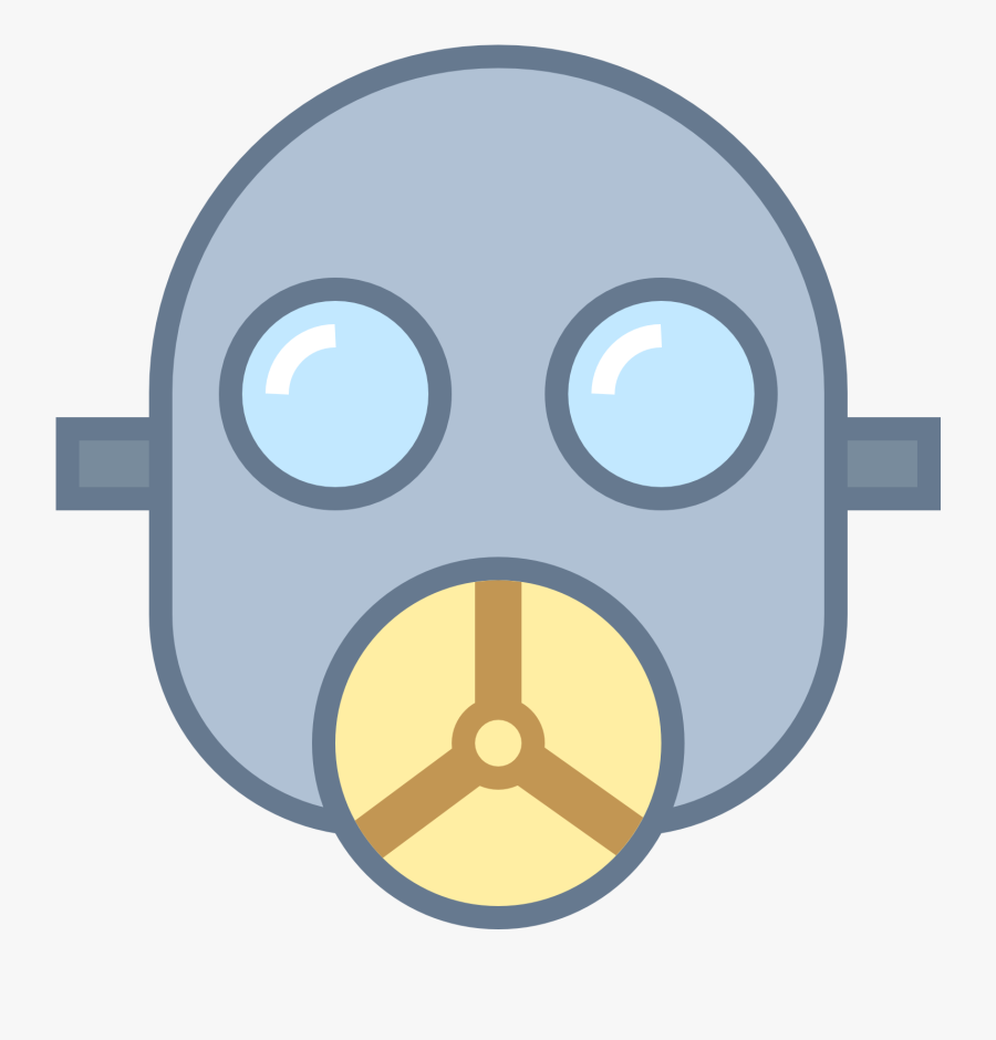 Gas Mask Computer Icons Oxygen Mask Clip Art - Clipart Oxygen Mask Png, Transparent Clipart