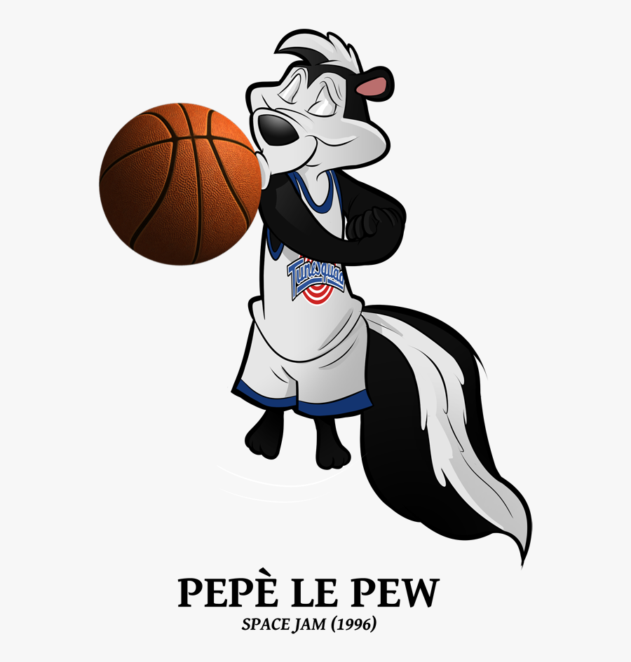 Cartoon,basketball Moves,playing Sports,ball,fictional - Looney Tunes Space Jam Png, Transparent Clipart